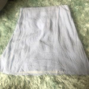 Blue floral Brandy skirt